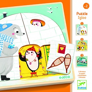 Головоломка-пазл Иглу (Djeco, 01485k)